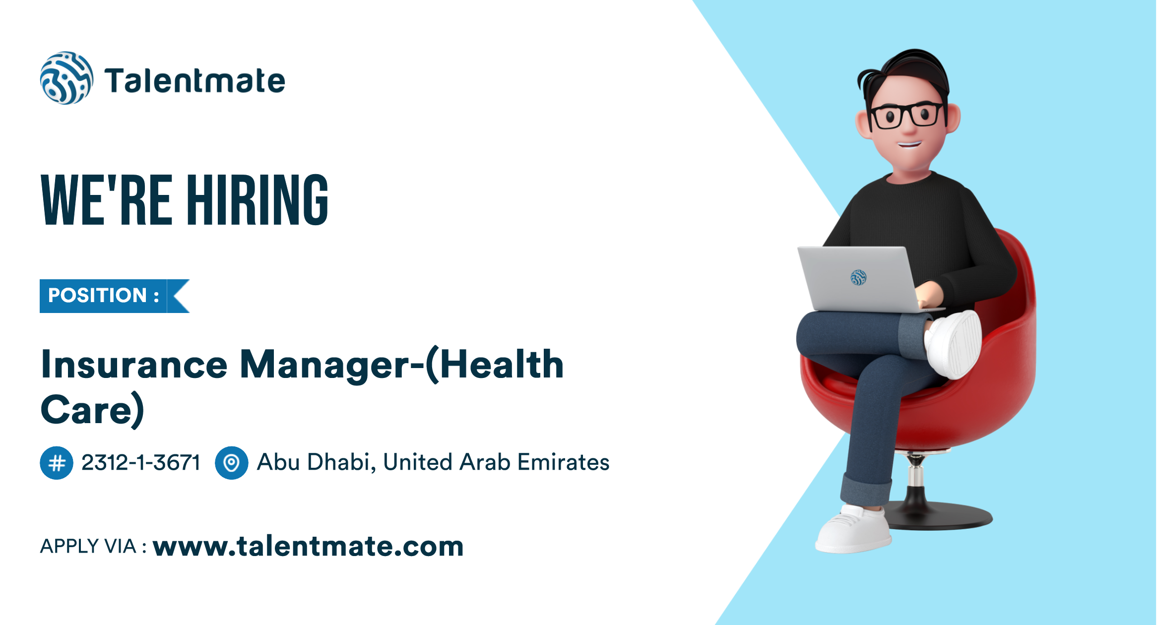 Insurance Manager(Health Care) Jobs in Abu Dhabi, United Arab Emirates