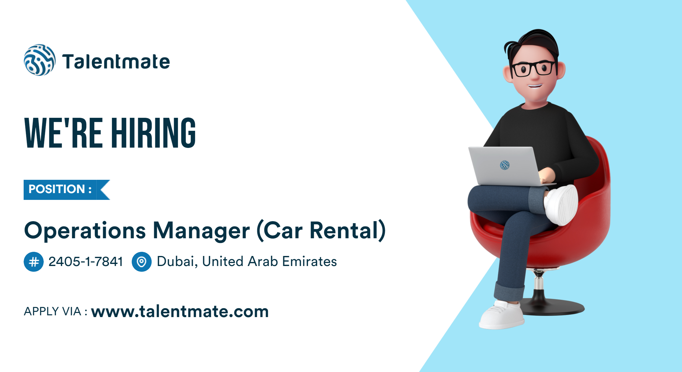 Operations Manager (Car Rental) Jobs in Dubai, United Arab Emirates