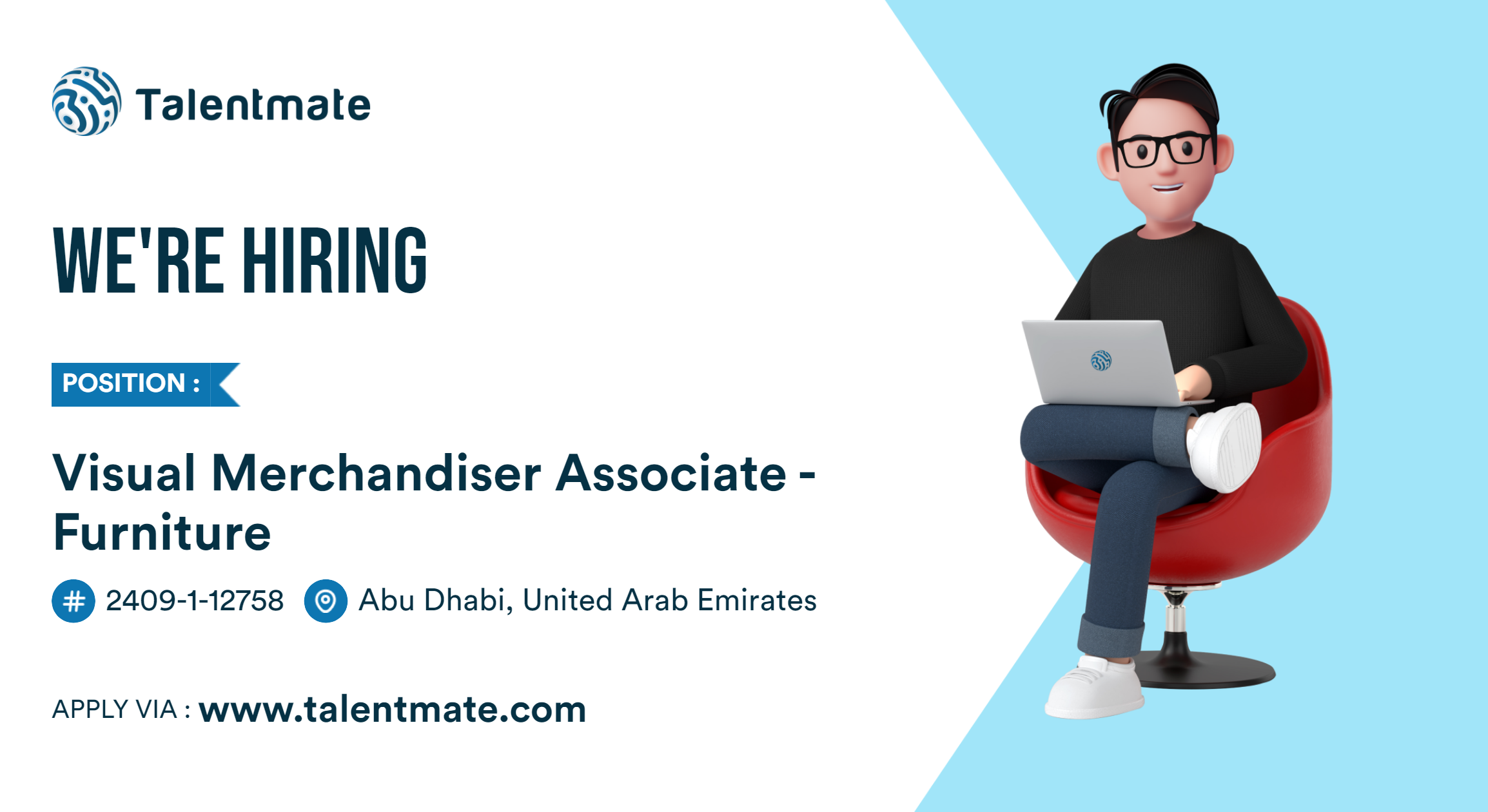 Visual Merchandiser Associate Furniture Jobs in Abu Dhabi, United