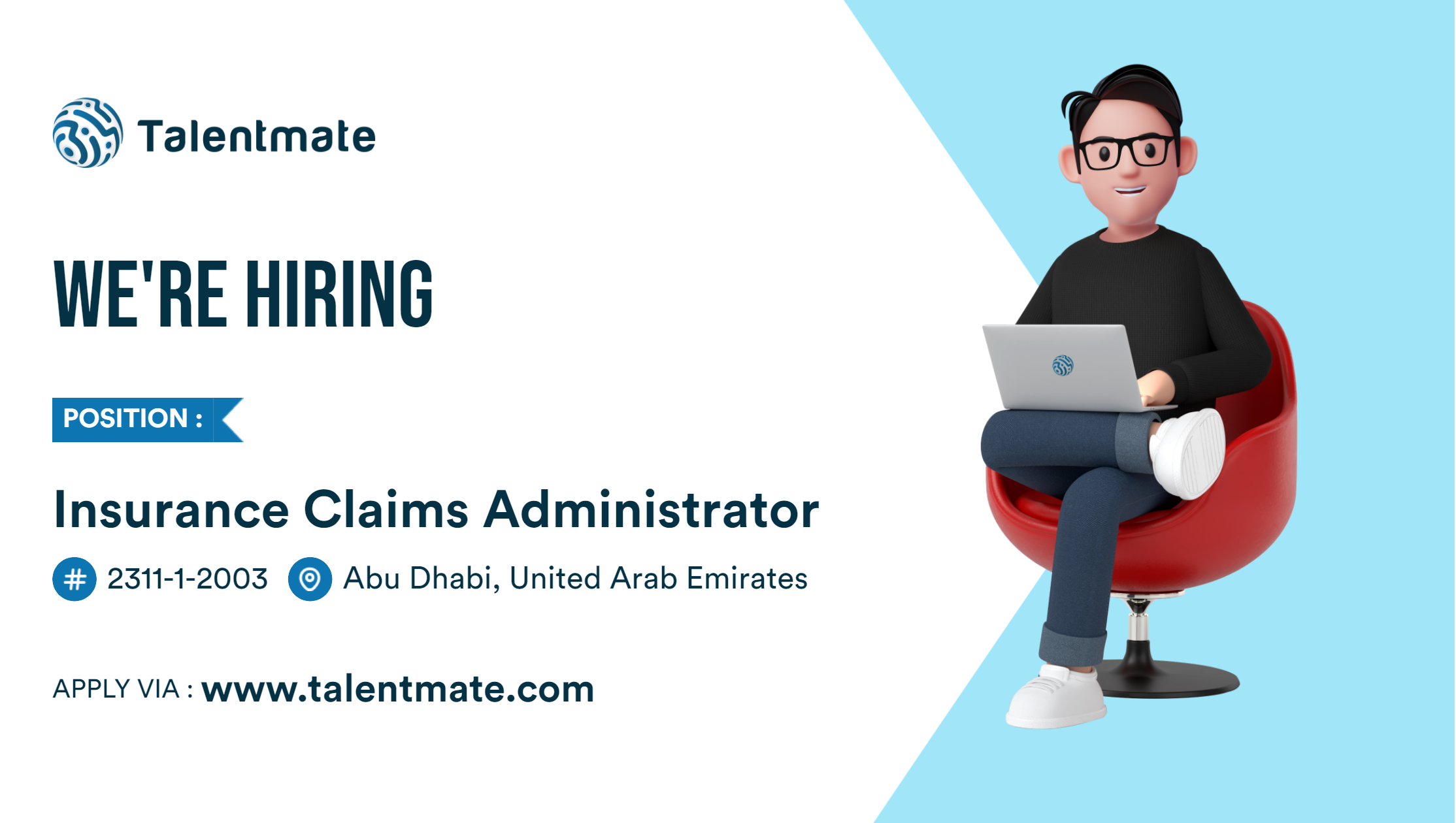 Insurance Claims Administrator Jobs in Abu Dhabi, United Arab Emirates