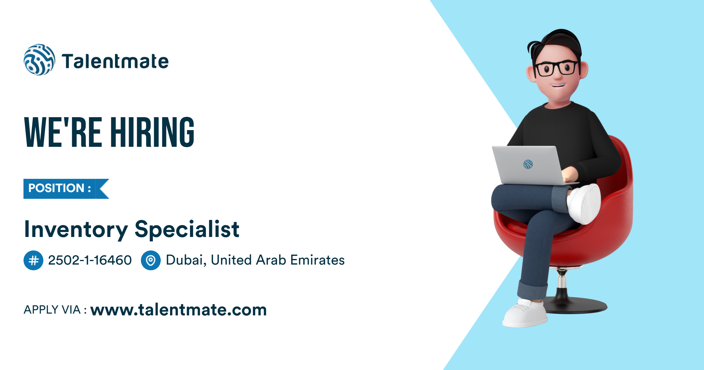 Inventory Specialist Jobs in Dubai, United Arab Emirates